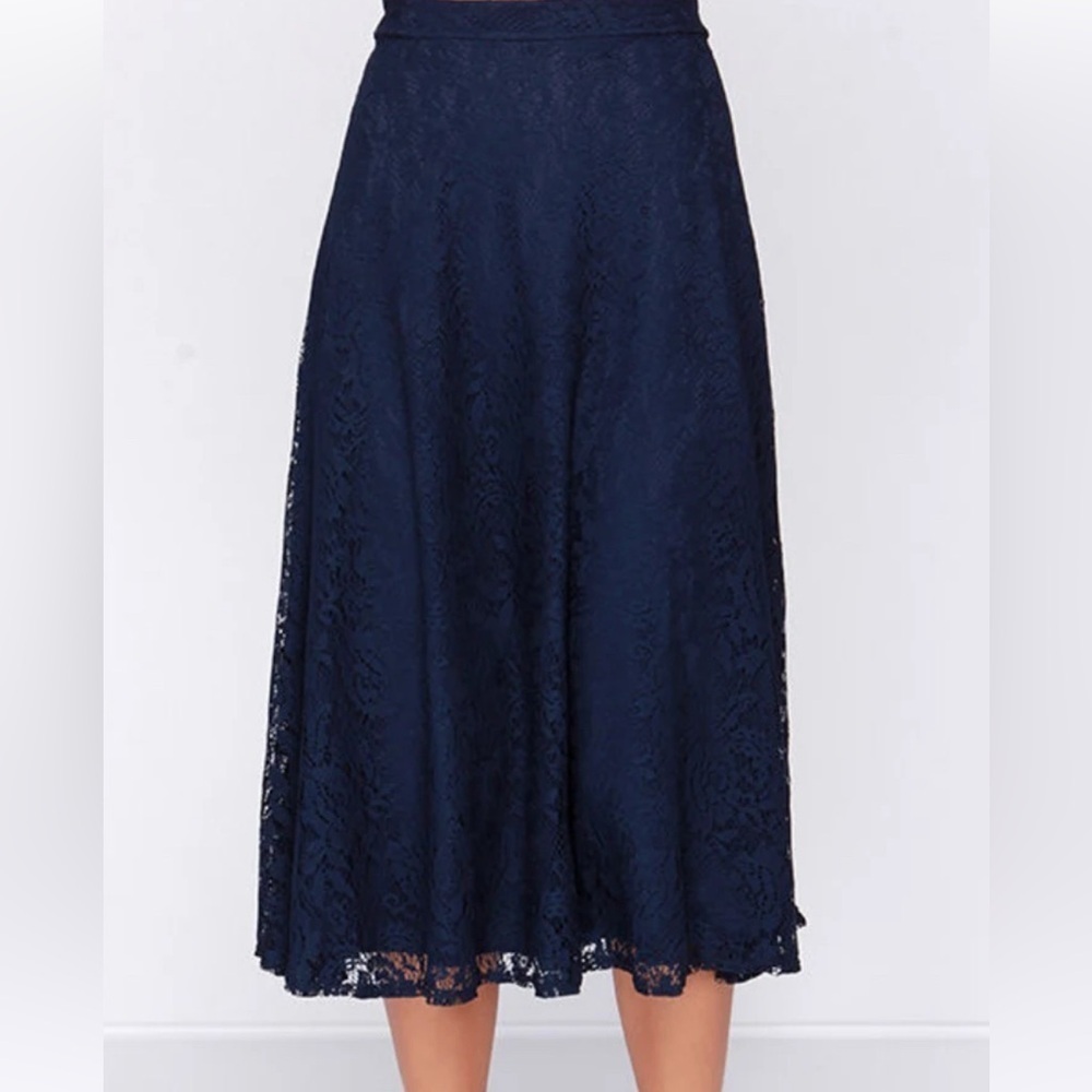 Liv Los Angeles Lace Maxi Skirt - Picture 2 of 7